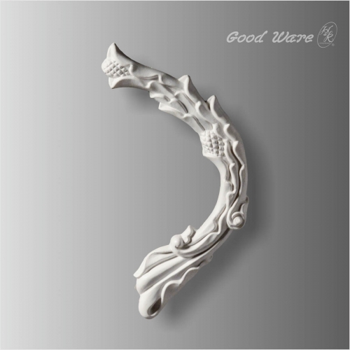 Fleur de lis polyurethane applique