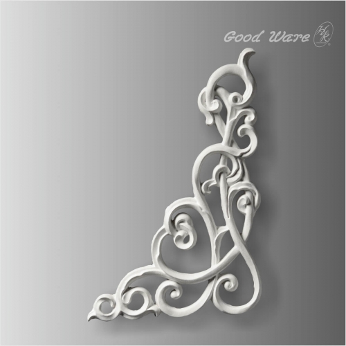 Decorative polyurethane appliques for sale