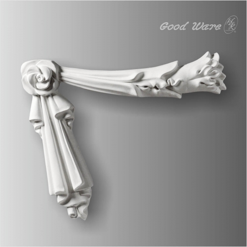 Polyurethane swags appliques and onlays