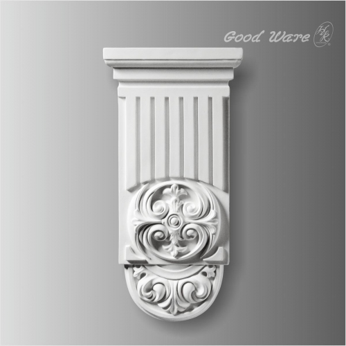 Polyurethane wall sculpture embellishment