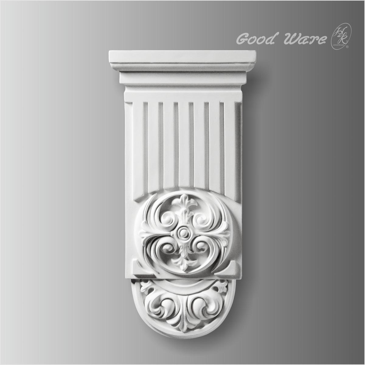 Polyurethane wall sculpture embellishment