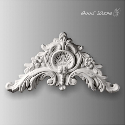 Scroll wall decor applique and onlays