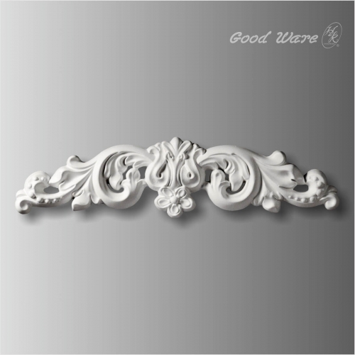 Carved polyurethane decorative appliques