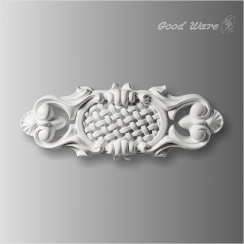 Polyurethane door carved appliques