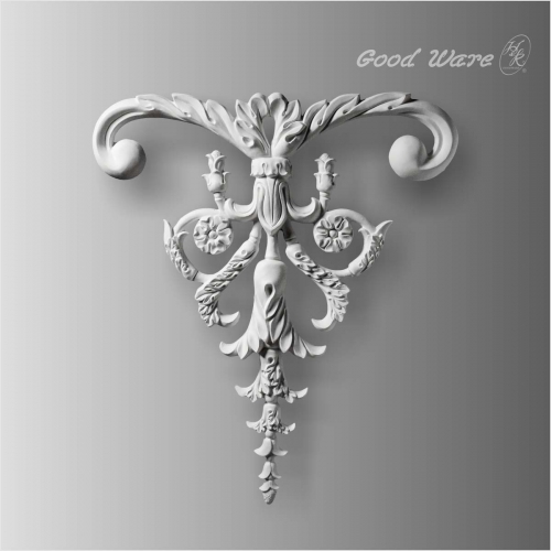 Ornamental appliques and onlays molding