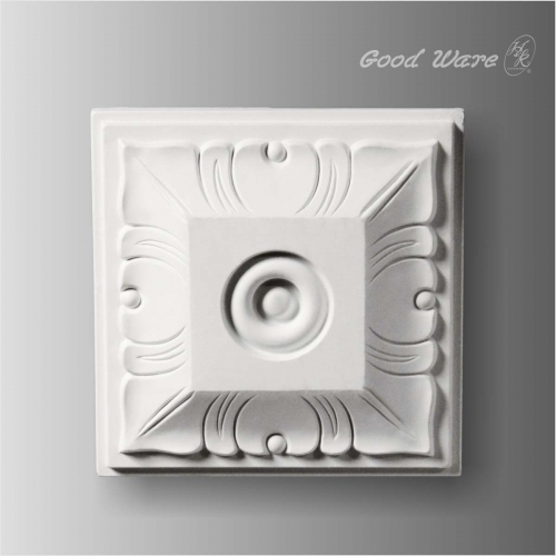 Polyurethane square onlay corner block