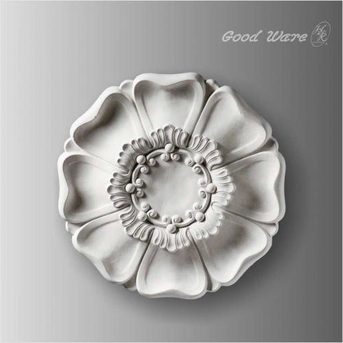 Large rosettes polyurethane onlays