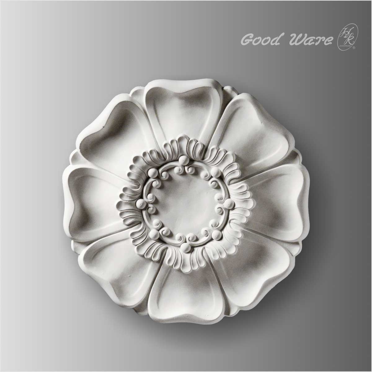 Large rosettes polyurethane onlays