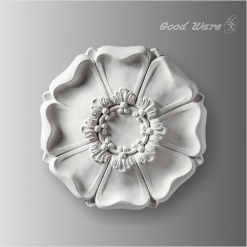 Small corner rosettes appliques and onlays