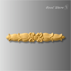 Polyurethane faux wood door applique for sale