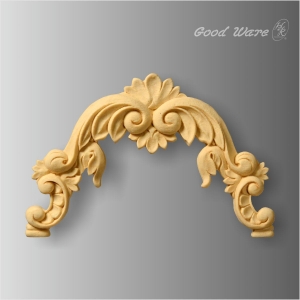Polyurethane faux wood antique furniture mouldings