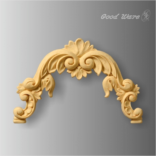 Polyurethane faux wood antique furniture mouldings