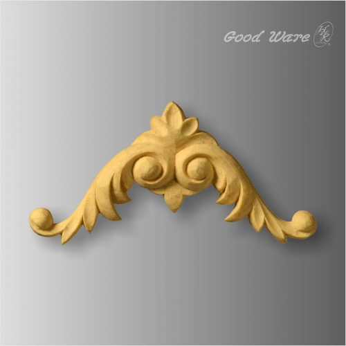 Faux wood scroll leaf furniture mouldings