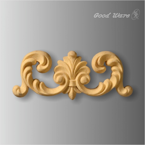 Faux wood scroll onlays wholesale