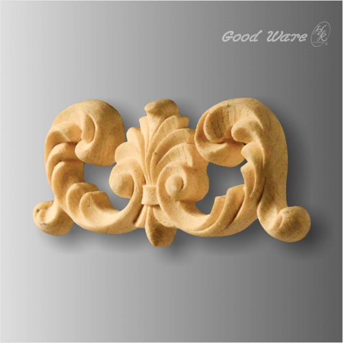 Faux wood scroll onlays wholesale