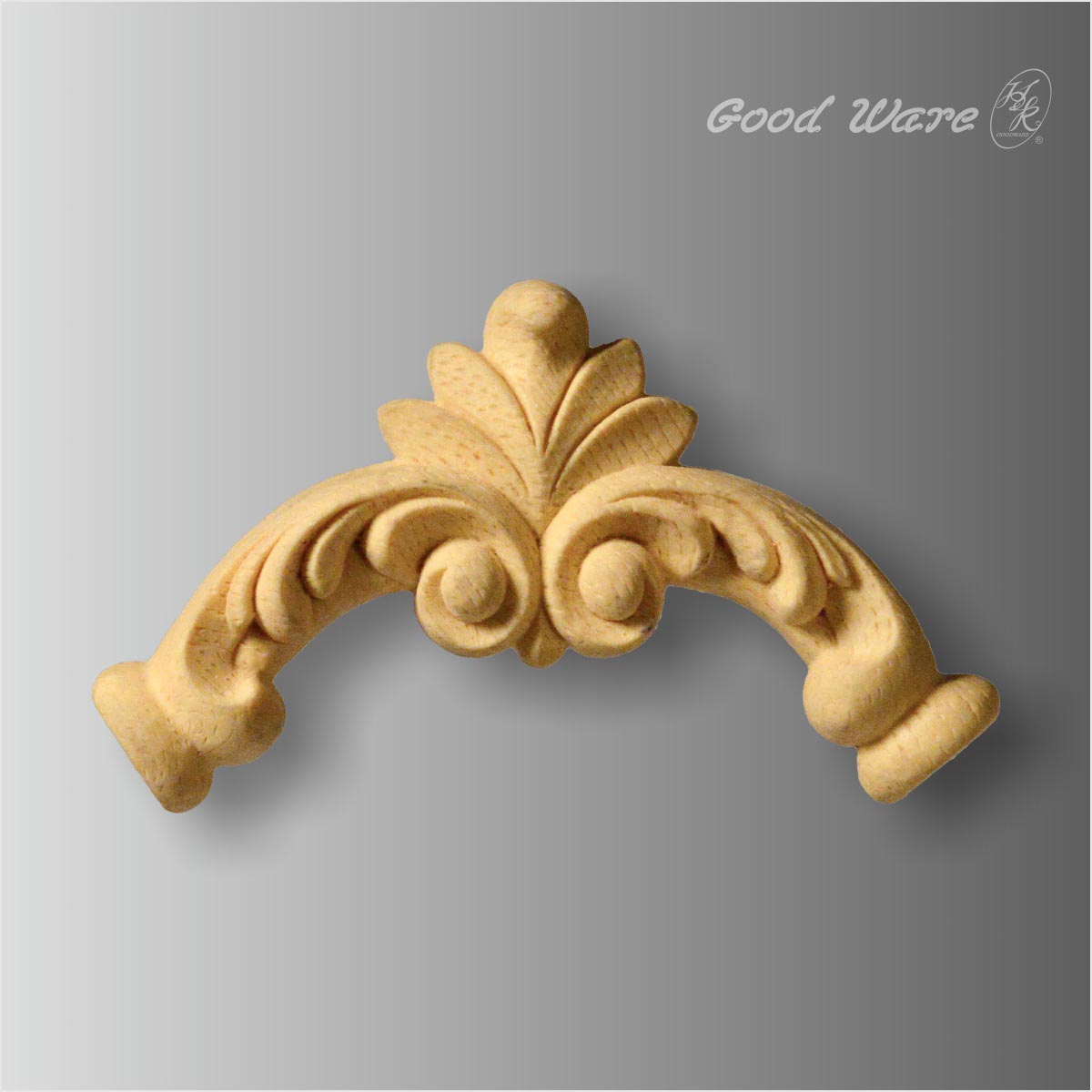 Wall decor faux wood onlays