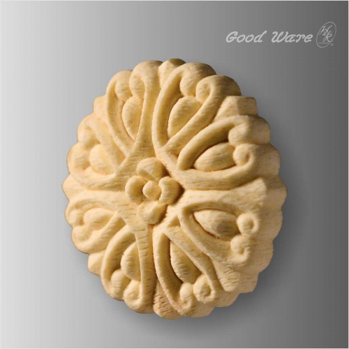 Small rosette furniture decor onlays
