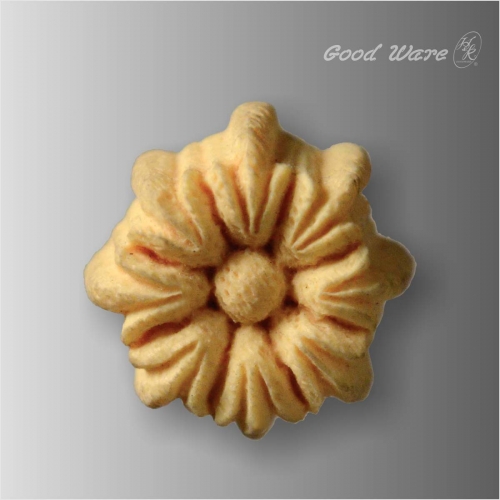 Small rosette applique and onlays