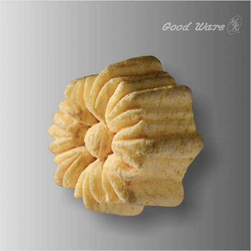 Small rosette applique and onlays