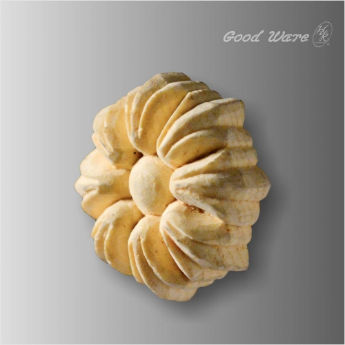 Polyurethane assimilated wood ornaments