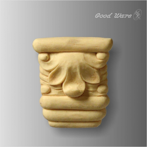 Polyurethane leaf mouldings for furniture