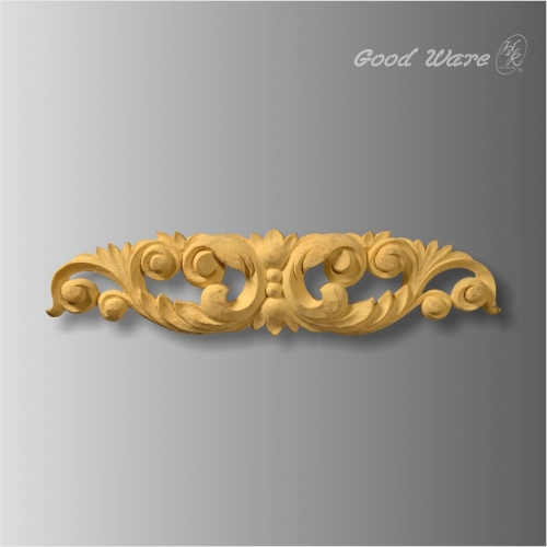 Faux wood decorative moulding for furniture