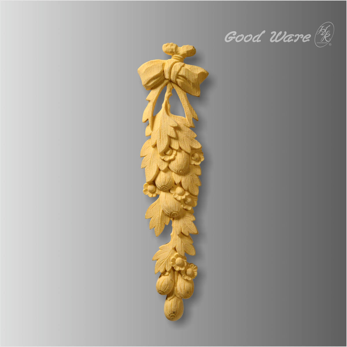 Polyurethane faux wood furniture onlays