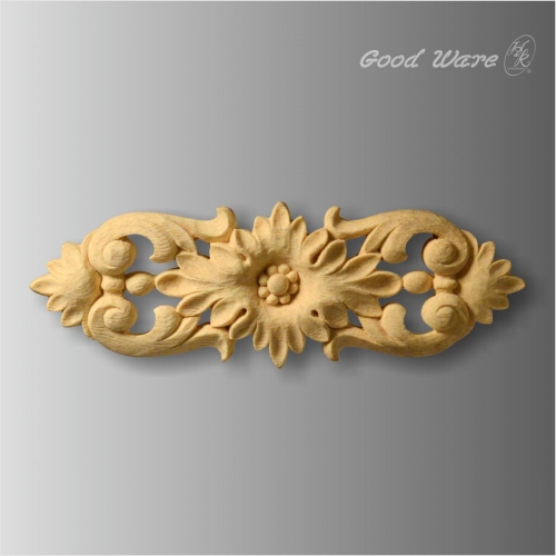 Faux wood ornamental applique for sale