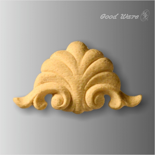 Polyurethane small appliques moulding for cabinets