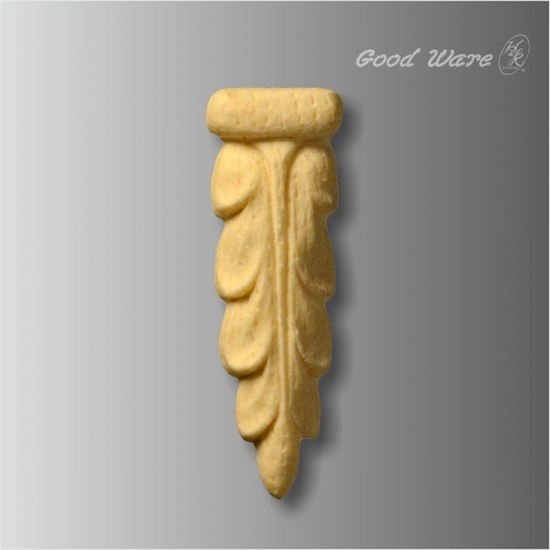 Polyurethane faux wood small appliques