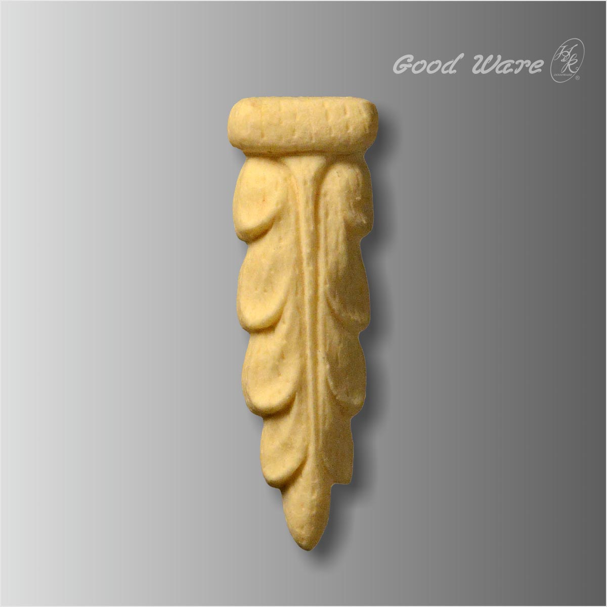 Polyurethane faux wood small appliques