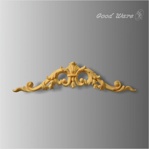 Polyurethane faux wood rosette architecture