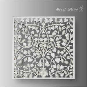 Pierced decorative interior wall paneling