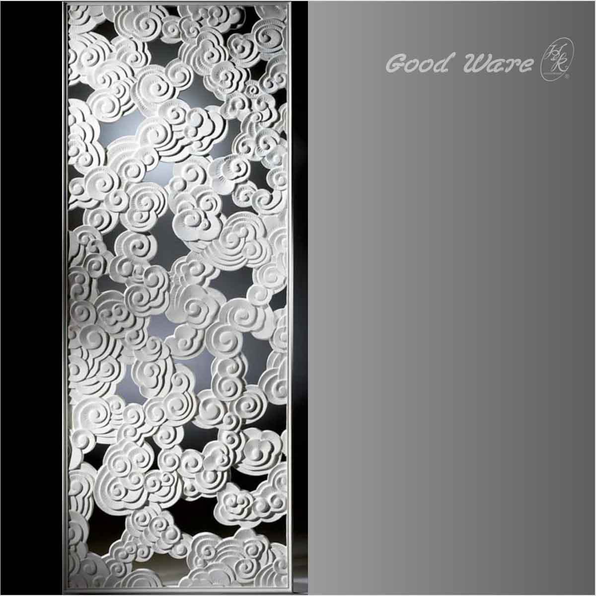 Polyurethane decorative wall dividers for rooms