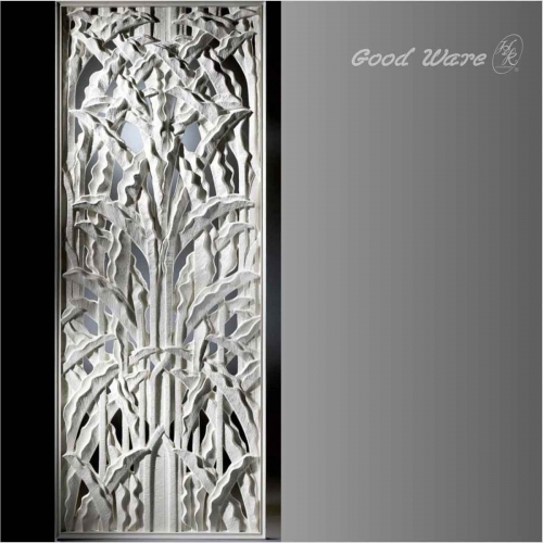 Polyurethane panel wall art decor for interior