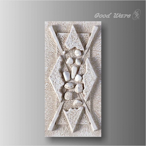 Polyurethane faux stone sheet wall paneling