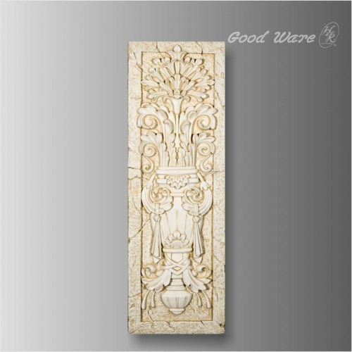Polyurethane decorative relief wall panels