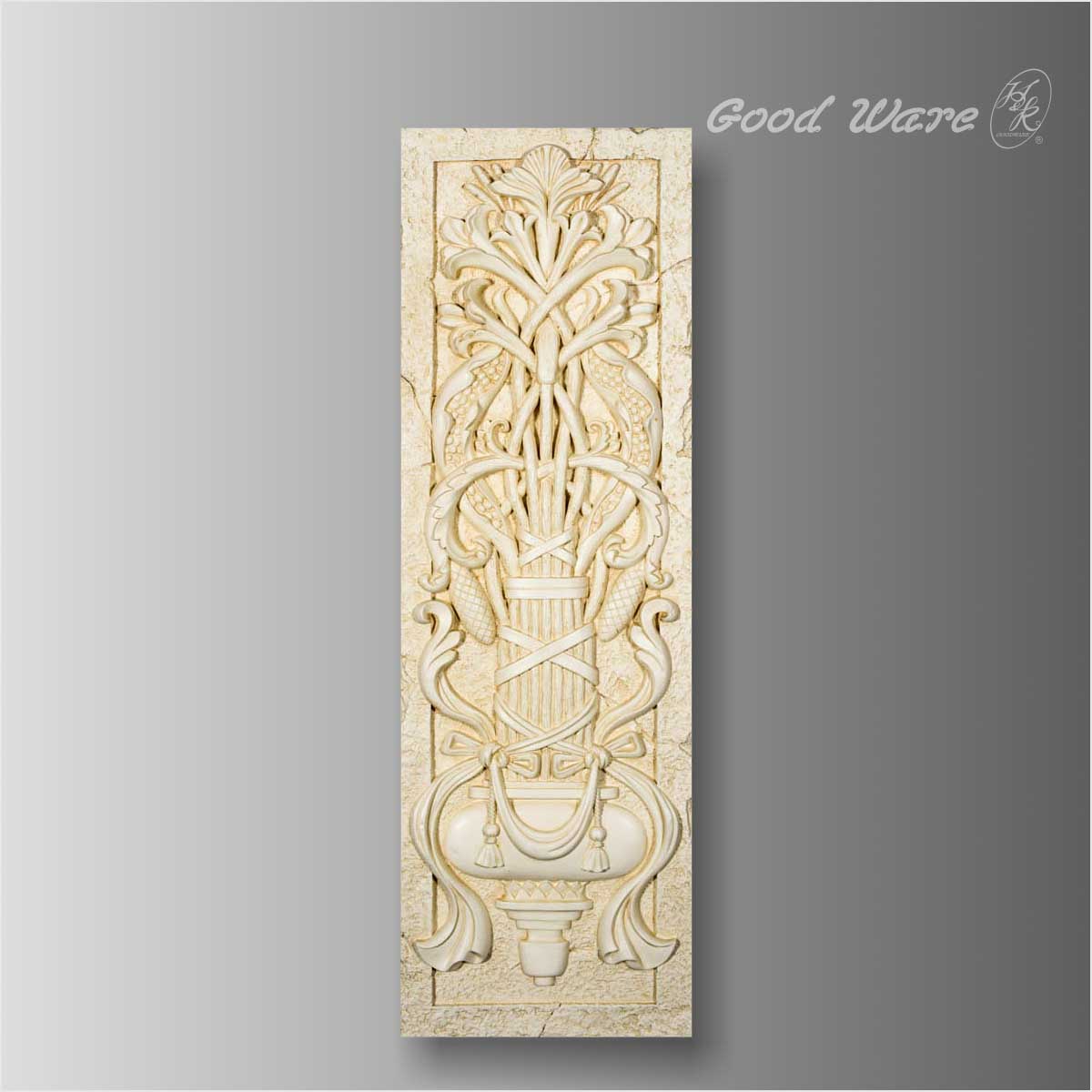Antique architectural decorative panels