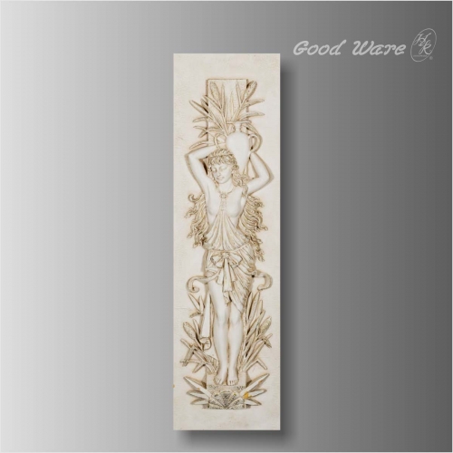 Polyurethane villa decor relief interior paneling