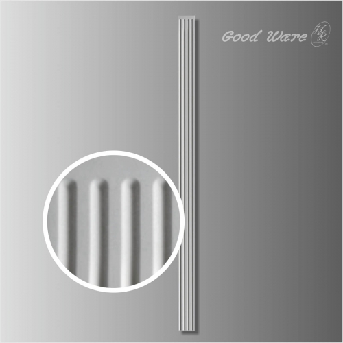 Polyurethane decorative fluted pilasters for sale