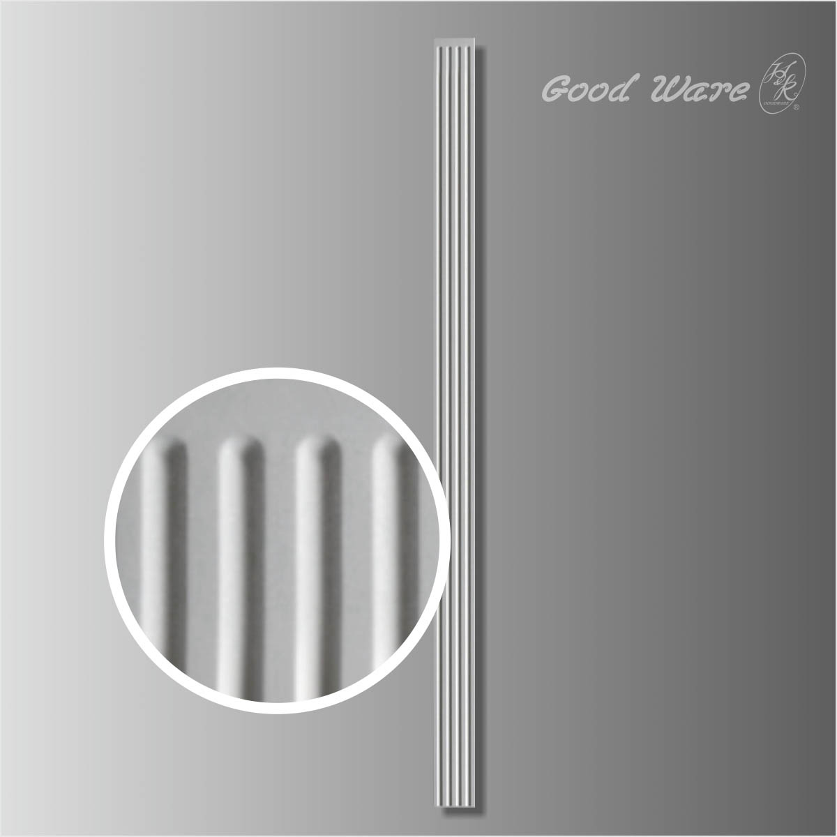 Polyurethane decorative fluted pilasters for sale