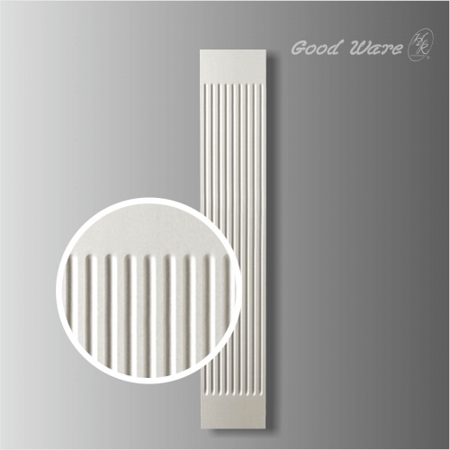 Polyurethane flat fluted pilaster column