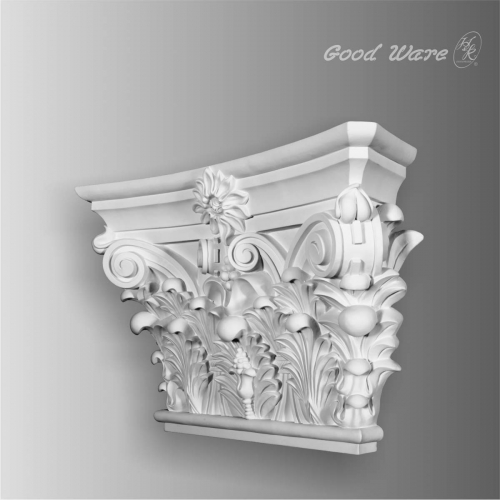 Large polyurethane pilaster Capital for sale