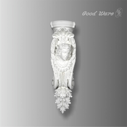 Large antique white wall decor corbel for sale