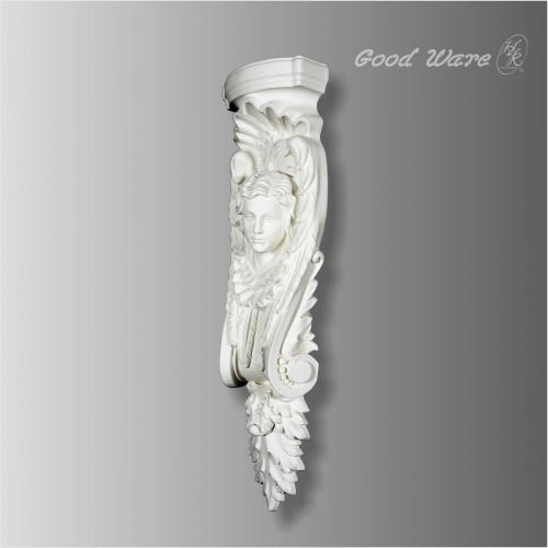Large antique white wall decor corbel for sale