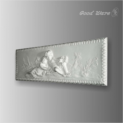 Polyurethane antique decorative wall plaques
