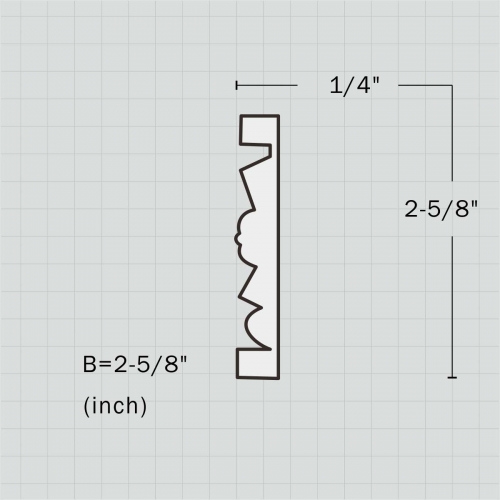 Polyurethane floral pierced trim and moulding