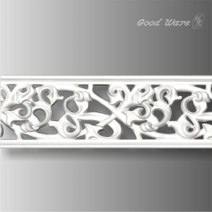 Polyurethane Pierced victorian door trim moulding