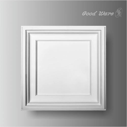 Polyurethane white contemporary ceiling tiles