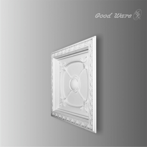 Polyurethane antique grid ceiling tiles